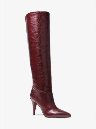 michael kors rosalyn leather boot|Rosalyn Leather Boot .